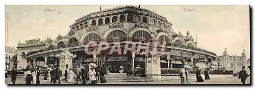 Cartes postales Grand Format Ostende Le Kursaal 28 * 11 cm