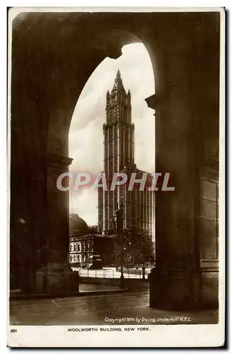 Cartes postales Woolworth Building New York