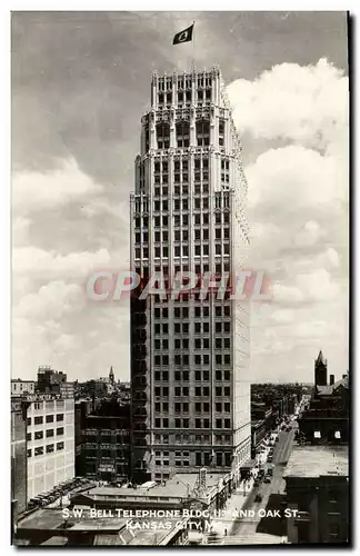 Cartes postales S W Bell Telephone Bldg Oak St Kansas City
