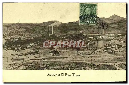 Cartes postales Smelter At El Paso Texas