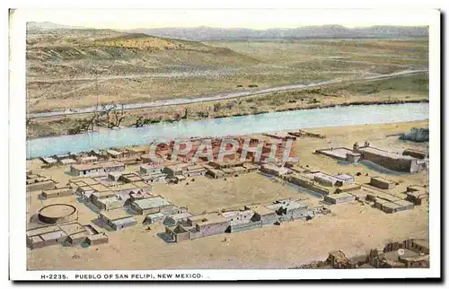 Cartes postales Pueblo Of San Felipi New Mexico