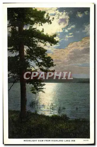 Cartes postales Moonlight View From Highland Lake Inn