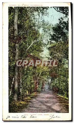 Cartes postales Lovers Lane Aiken