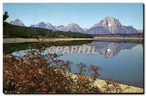 Moderne Karte The Majestic Teton Range