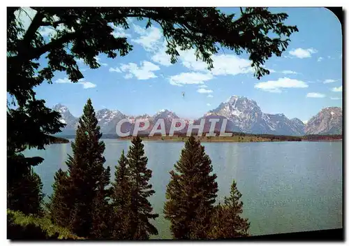 Cartes postales moderne Teton Range Reflected In Jackson Lake Grand Teton national Park Jeackson Wyoming