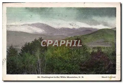 Cartes postales Mt Washington in The White mountains N H