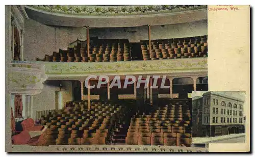 Cartes postales Capitol Avenue Theatre Cheyenne Wyo