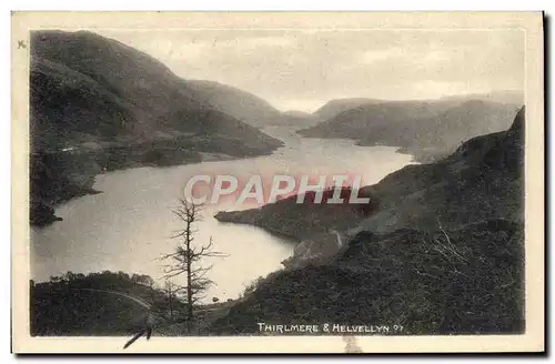 Ansichtskarte AK Thirlmere Helvellyn