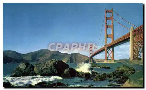 Moderne Karte Golden Gate Bridge