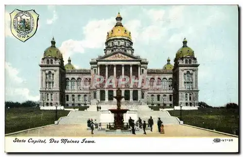 Cartes postales State Capital Des Moines Iowa