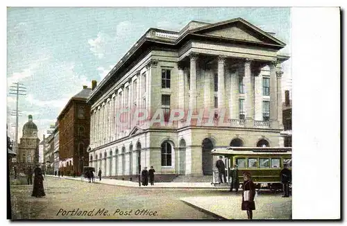 Cartes postales Portland Me Post Office