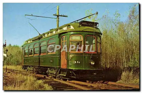 Cartes postales moderne Seashore Trolley Museum Kennebunkport Maine Train