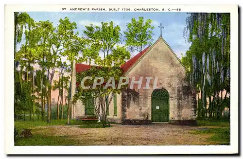 Cartes postales St Andrew&#39s Parish Built Charleston S C