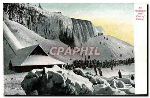 Cartes postales Ice Mountain And Fort Of Inctine