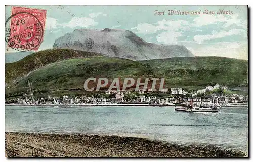 Cartes postales Fort William And Ben Navis