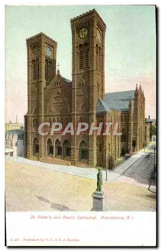 Cartes postales St Peter&#39s And Paul&#39s Cathedral Providence R I