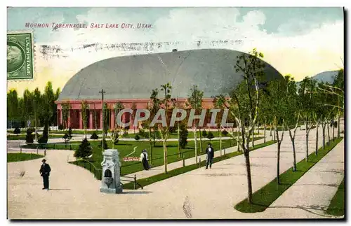 Cartes postales Mormon Tabernacle Salt Lake City Utah