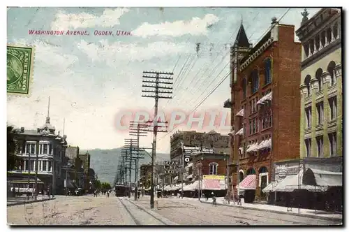Cartes postales Washington Avenue Ogden Utah