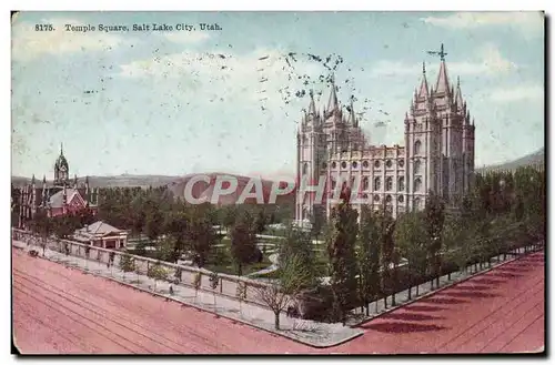 Cartes postales Temple Square Salt Lake City Utah