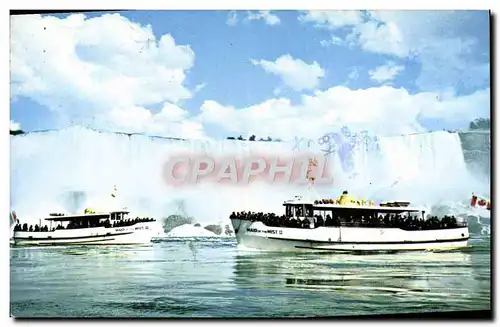 Moderne Karte Maid Of The Mist Visitors Niagara Falls