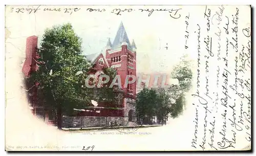 Cartes postales Toledo Ave Church Ashland Ave