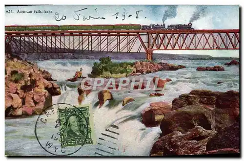 Cartes postales American Falls Idaho Train