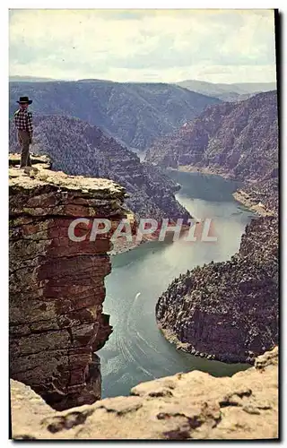 Cartes postales moderne Red Canyon Lookout Point Flaming Gorge Reservoir