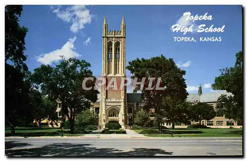 Cartes postales moderne Topeka High School Topeka Kansas