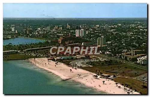 Cartes postales moderne Airview Of The North Shore Pool And Beach
