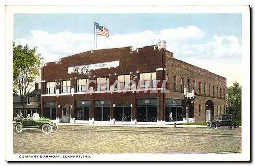 Cartes postales Company E Armory Elkhart Ind