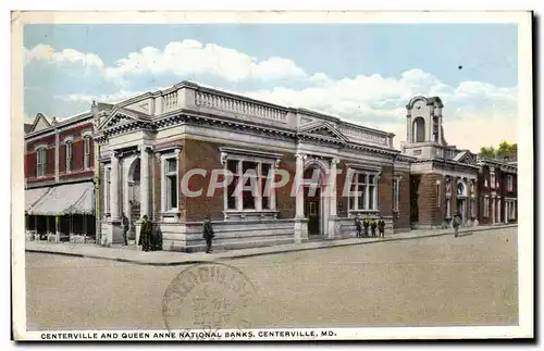 Cartes postales Centerville And Queen Anne National Banks Centerville Md