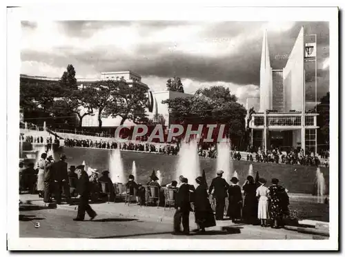 Moderne Karte Paris Exposition