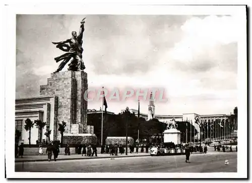 Moderne Karte Paris Exposition