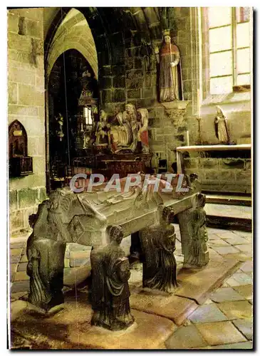 Cartes postales moderne Locronan Tombeau De Eglise St Ronan interieur De l'Eglise