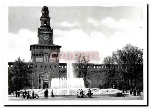 Cartes postales moderne Milano Castello Sforzesco