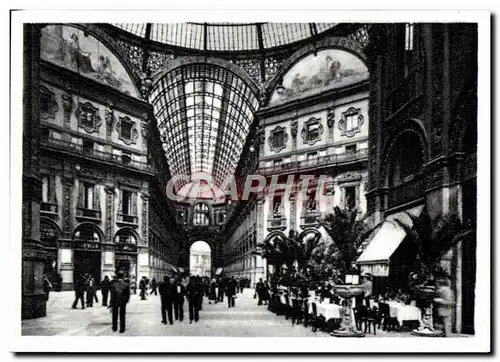 Moderne Karte Milano Interno Della Galleria Vittorio Emanuele II