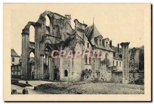 Moderne Karte Abbaye de Saint Wandrille
