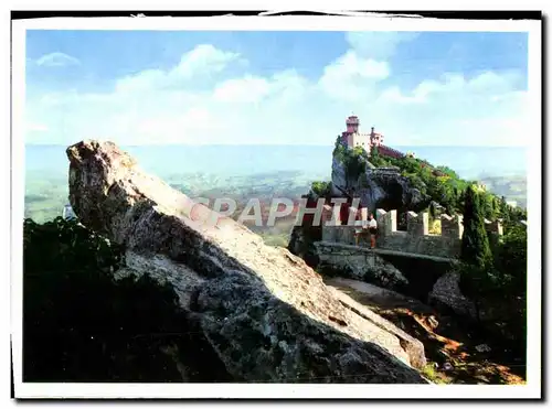 Cartes postales moderne San Marino Seconda Torre Deuxieme Tour Second Tower Zwetter