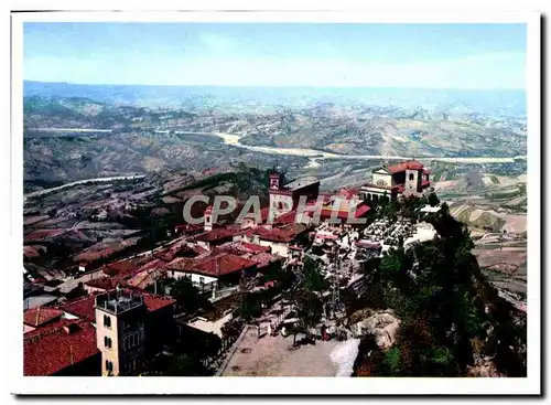 Cartes postales moderne San Marino Nido Del Falco E Panorama