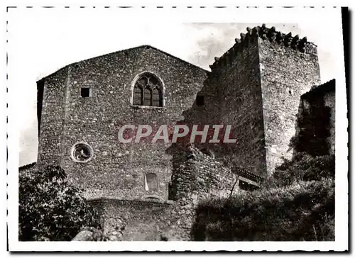 Cartes postales moderne Perouges l'Eglise Forteresse Et La Tour D'Entree