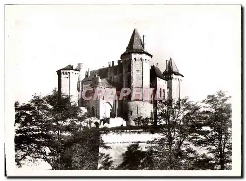 Moderne Karte Le Chateau De Saumur Facade Sud