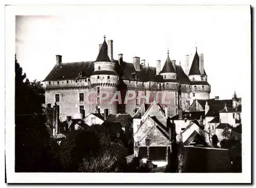 Cartes postales moderne Le Chateau De Langeais La Facade sur la VIlle