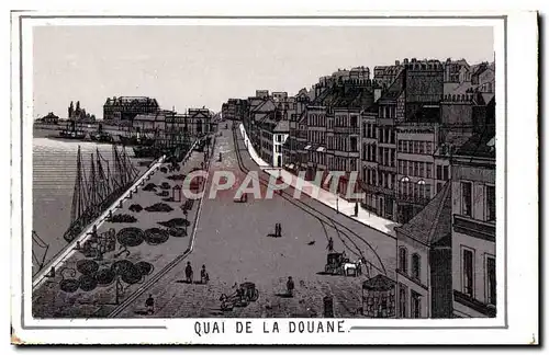 Cartes postales moderne Boulogne sur Mer Quai De La Douane