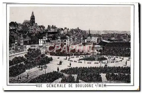 Cartes postales moderne Boulogne Sur Mer Vue Generale