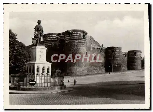 Cartes postales moderne Angers Chateau Roi Rene