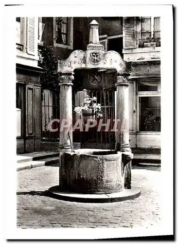 Cartes postales moderne Colmar Place des Dominicains Puits de 1584