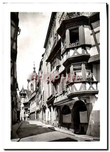 Moderne Karte Colmar La Rue des Marchands