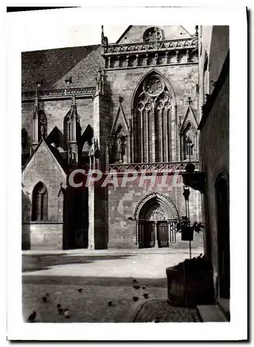 Cartes postales moderne Colmar Vieux puits et transept de la Cathedrale