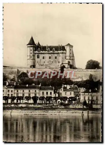 Cartes postales moderne Saumur La Loire le Quai Mayaud et le Chateau