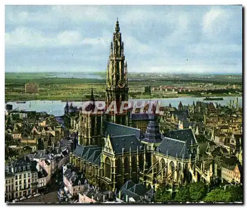 Cartes postales moderne Antwerpen De Hoofdkerk